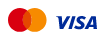 nous acceptons les paiements via visa et mastercard